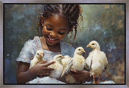 Abundance and Happiness Gallery Wrap