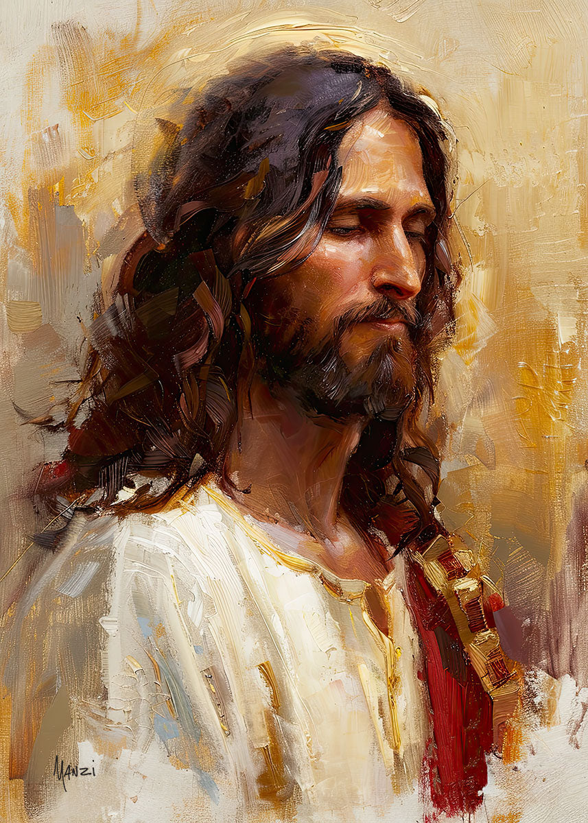 Sacred Portrait in Gold