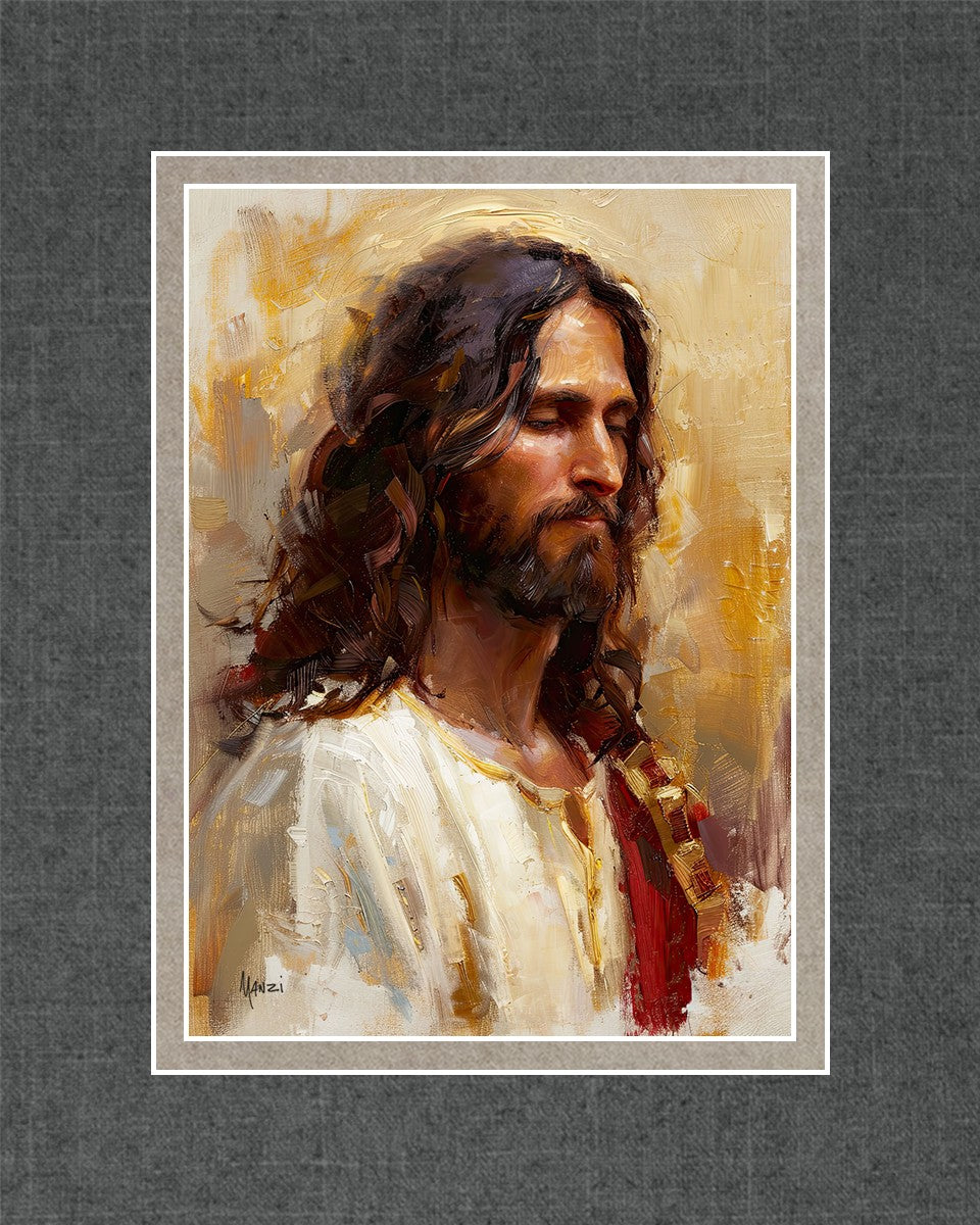 Sacred Portrait in Gold