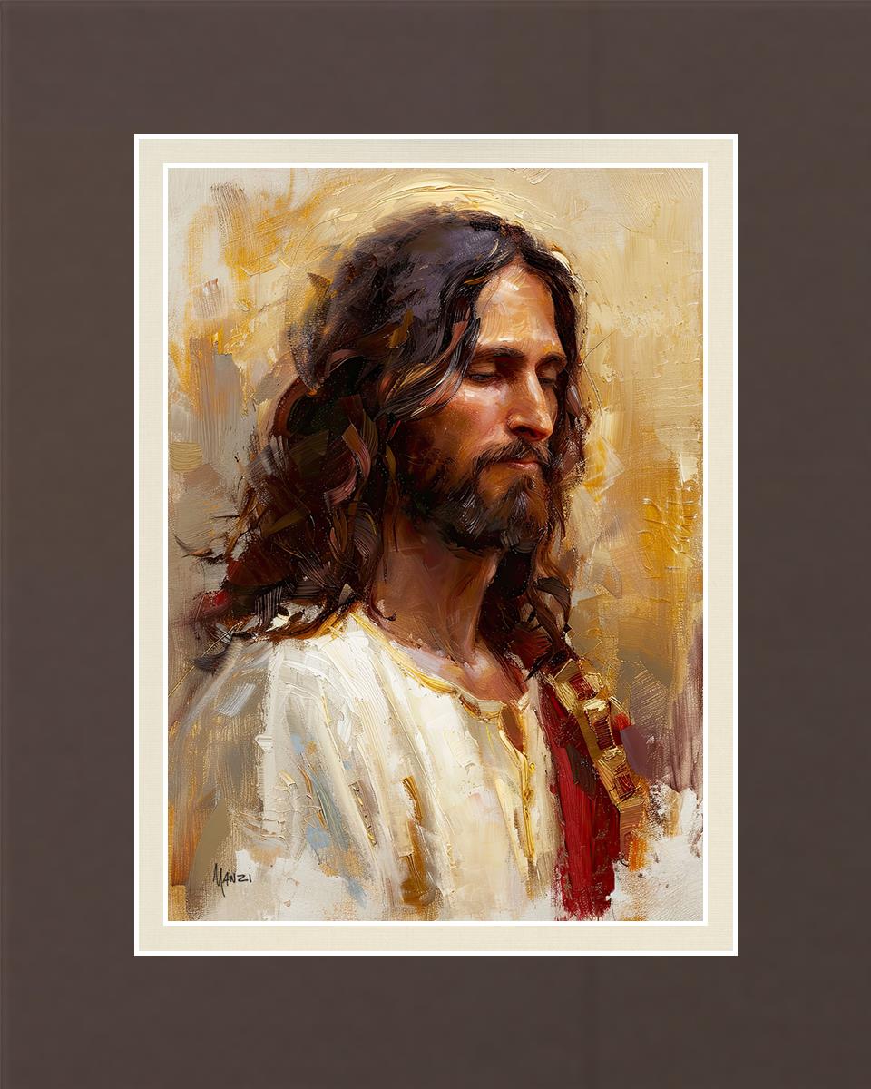 Sacred Portrait in Gold