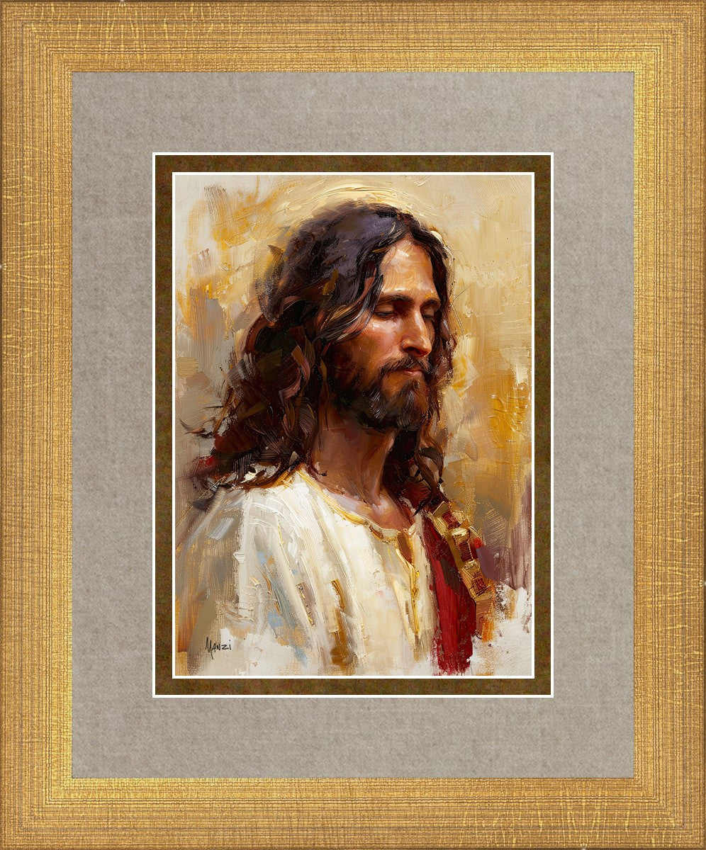 Sacred Portrait in Gold