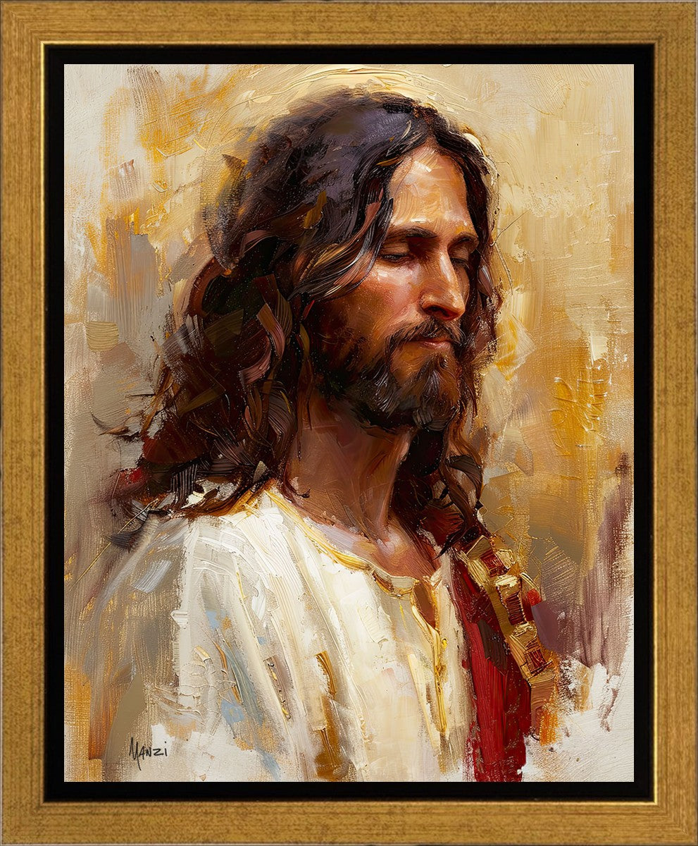 Sacred Portrait in Gold