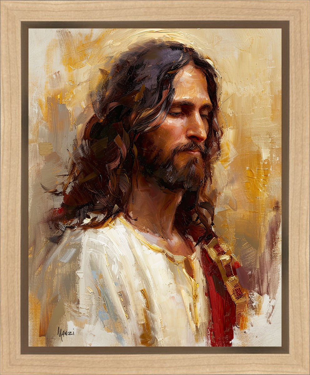 Sacred Portrait in Gold