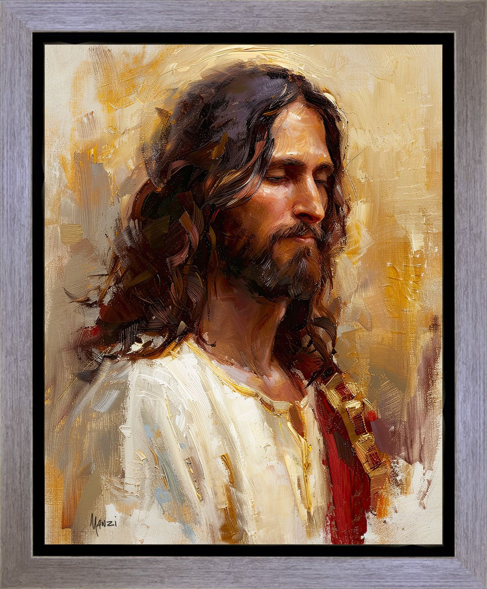 Sacred Portrait in Gold