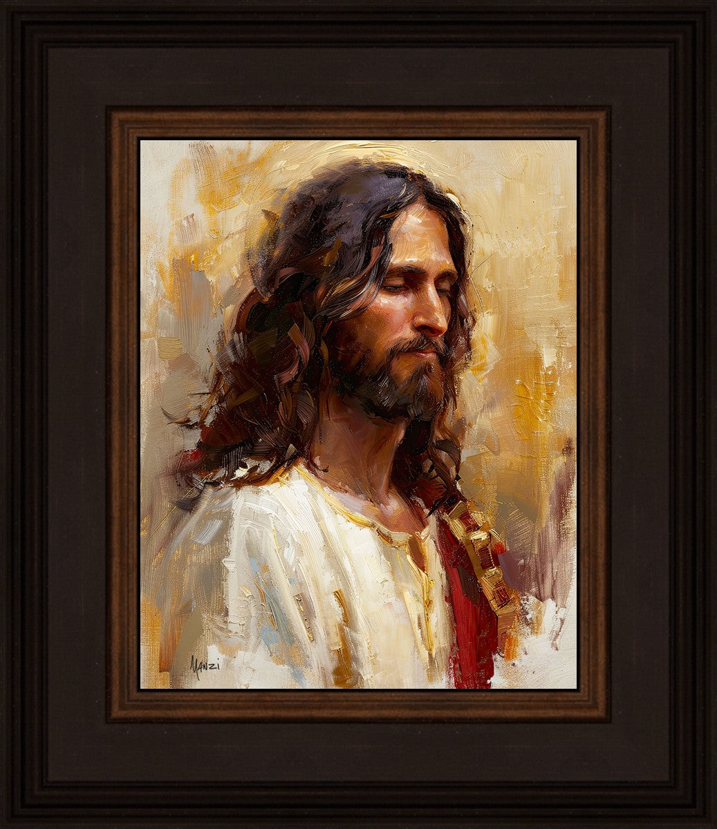 Sacred Portrait in Gold