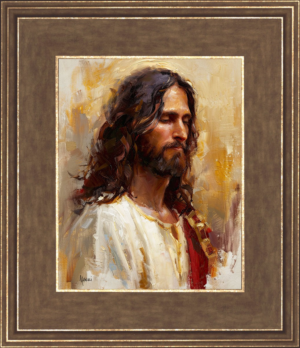 Sacred Portrait in Gold