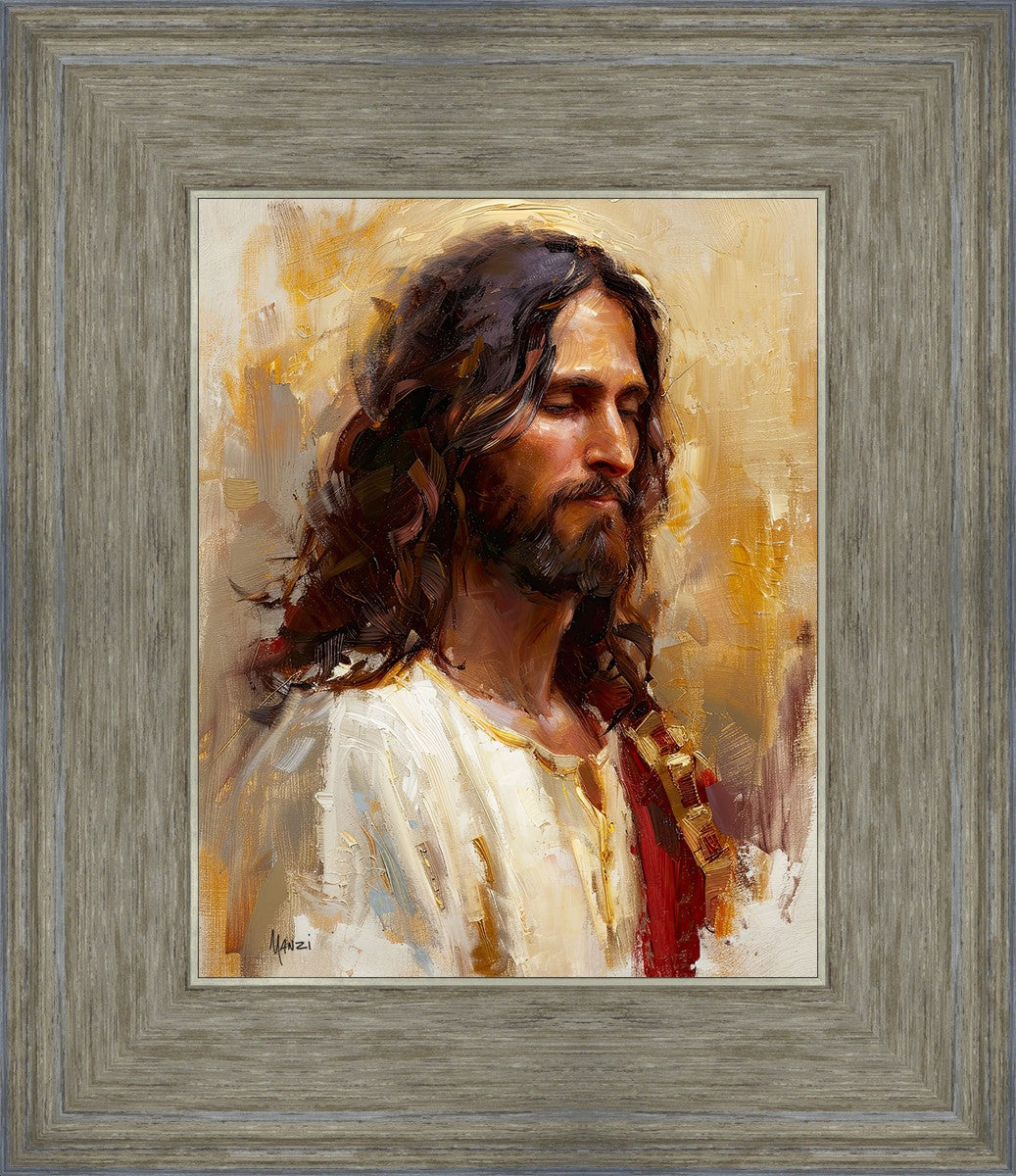 Sacred Portrait in Gold