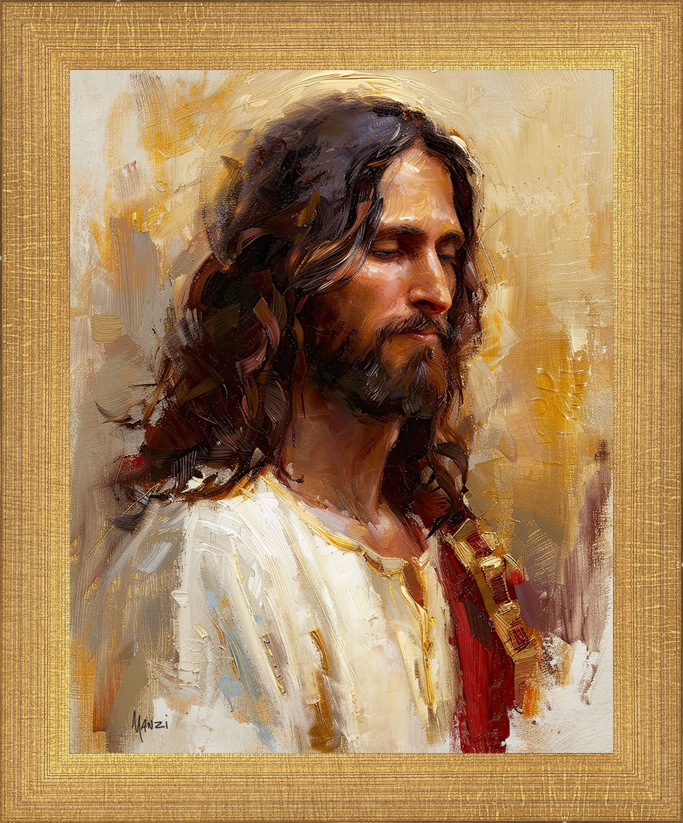 Sacred Portrait in Gold