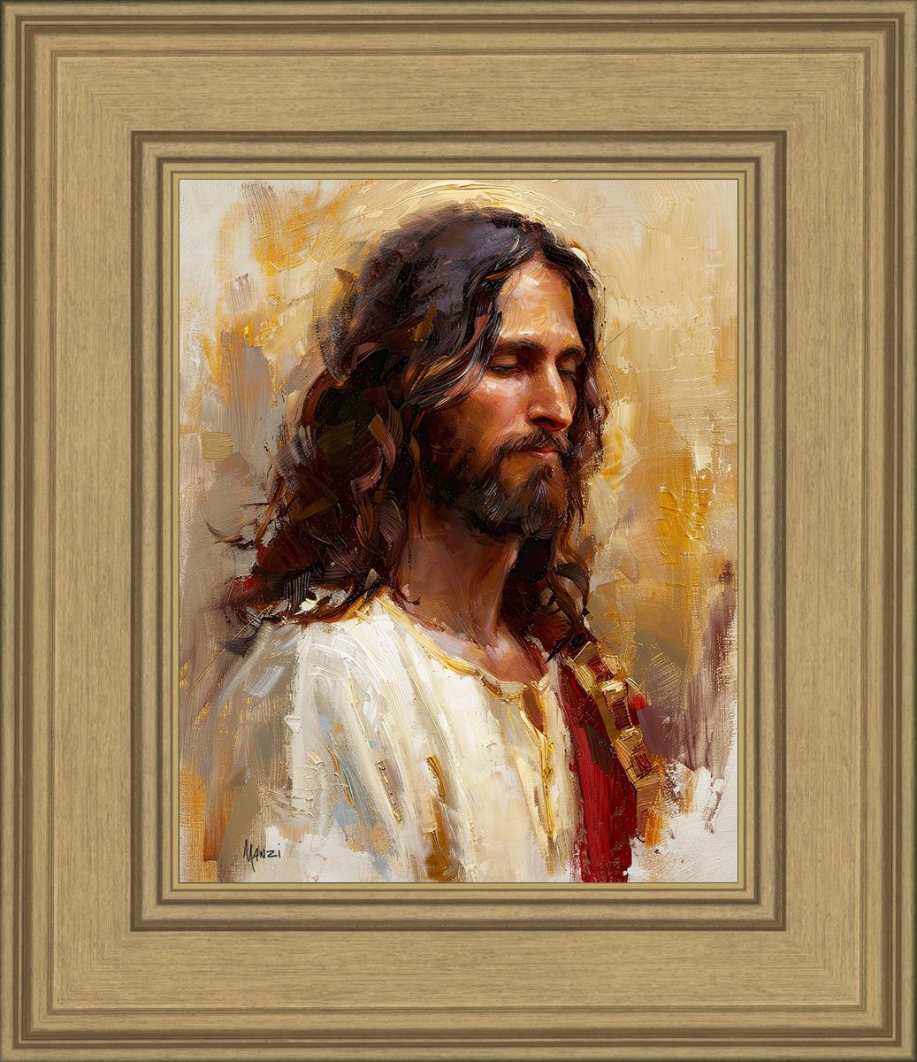 Sacred Portrait in Gold