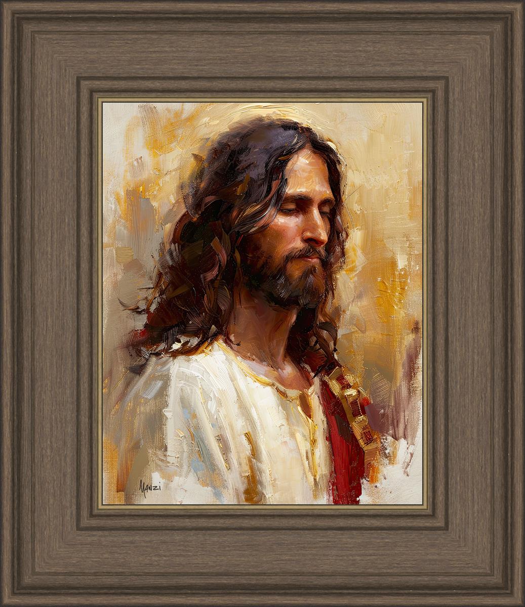 Sacred Portrait in Gold