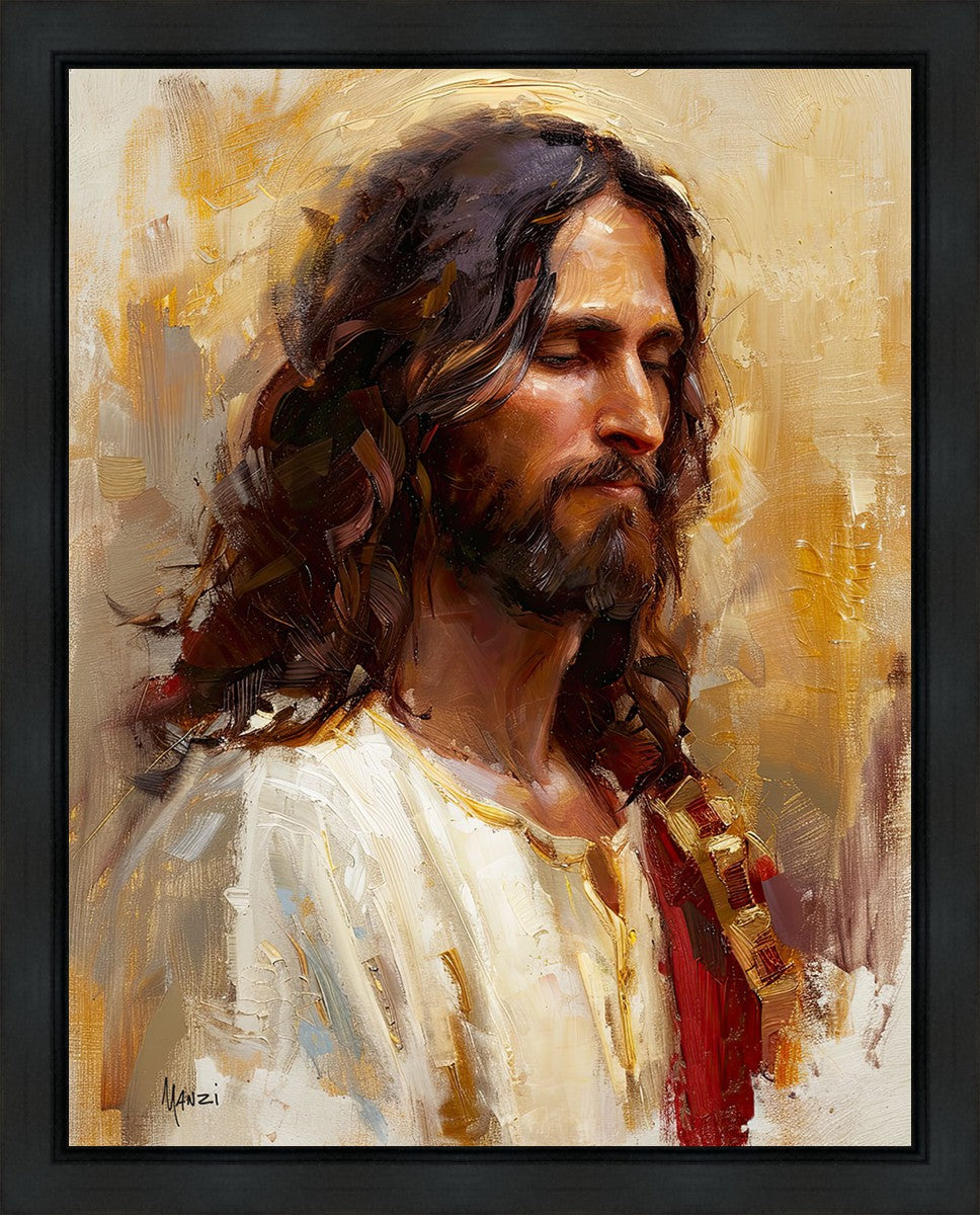 Sacred Portrait in Gold