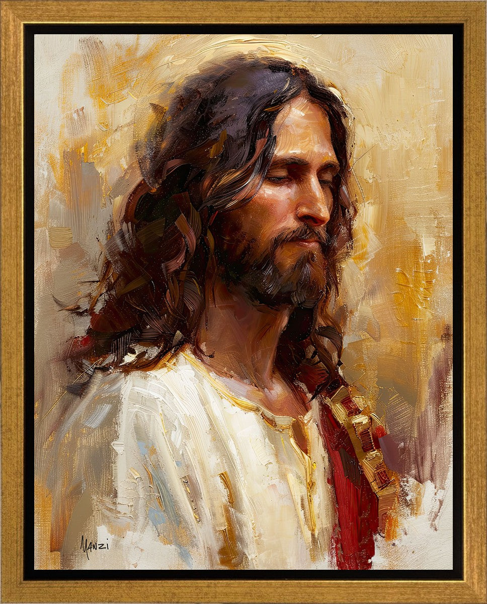 Sacred Portrait in Gold