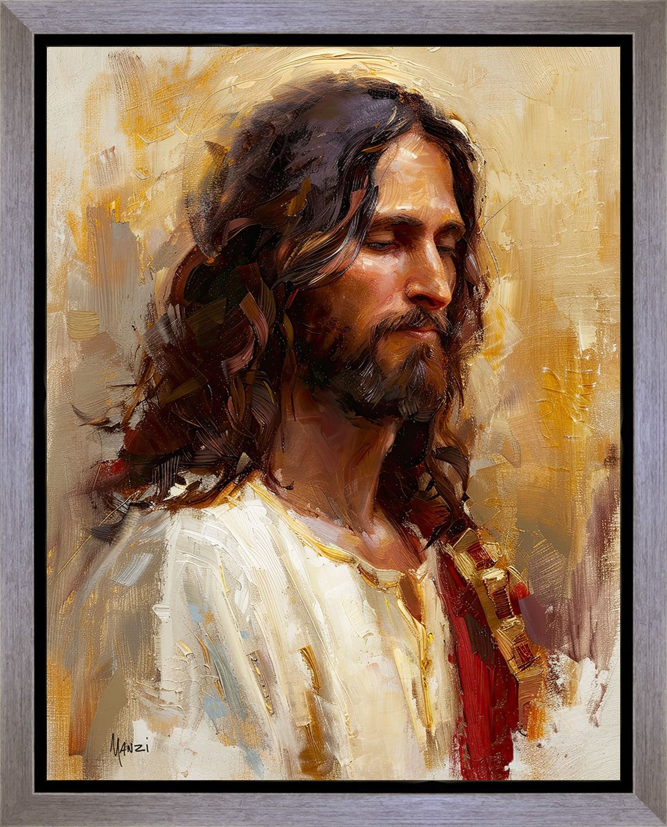 Sacred Portrait in Gold