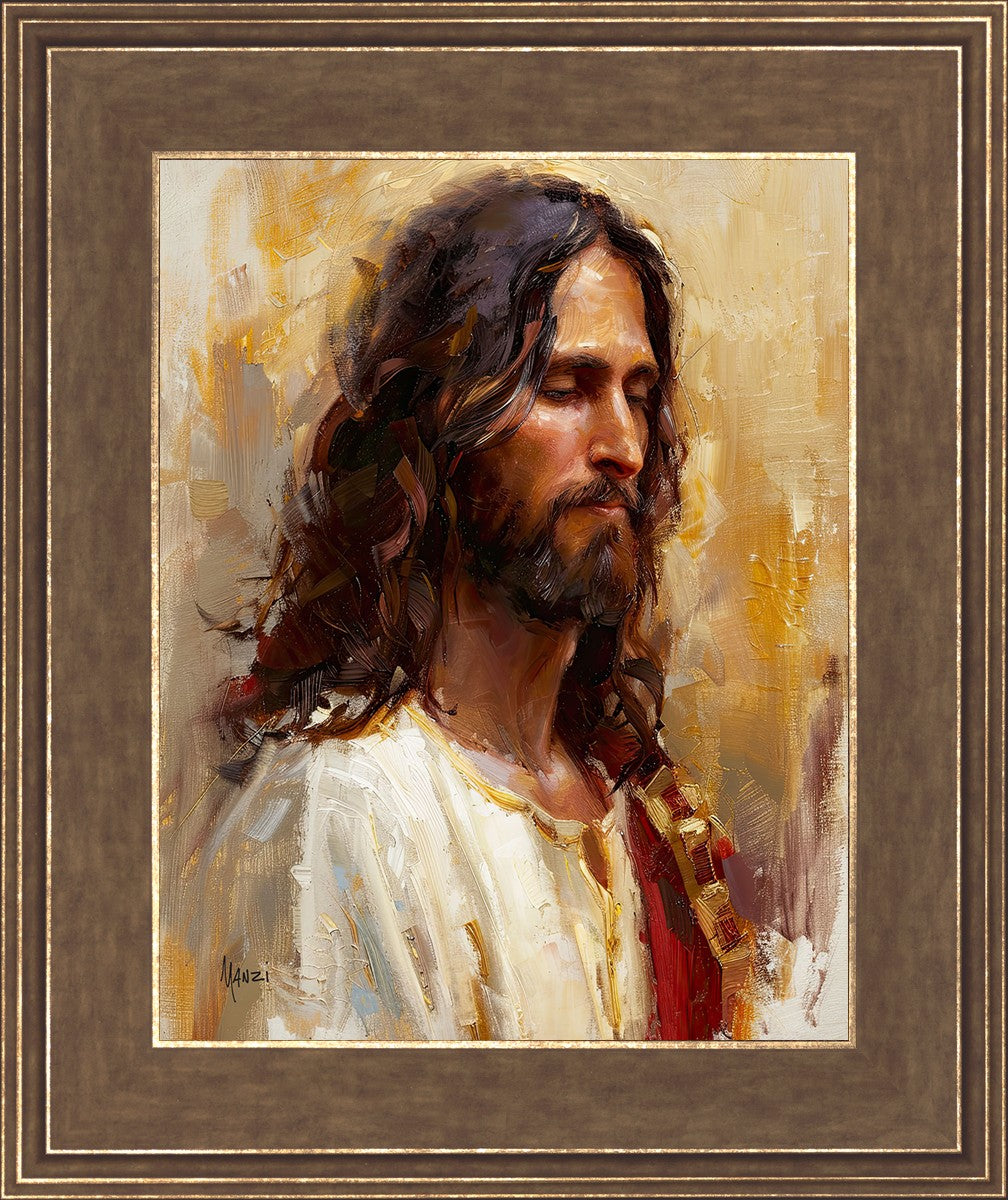 Sacred Portrait in Gold