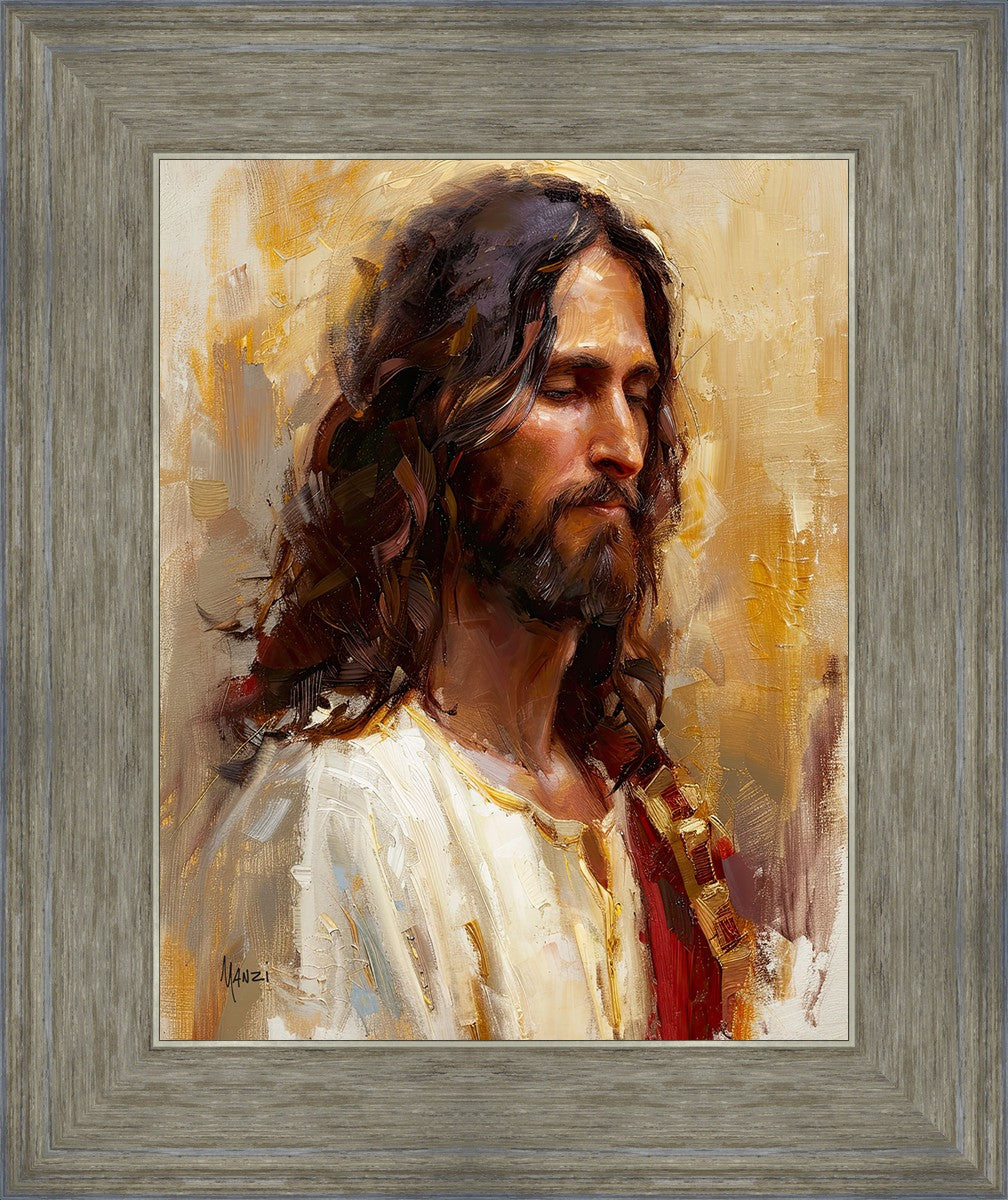 Sacred Portrait in Gold