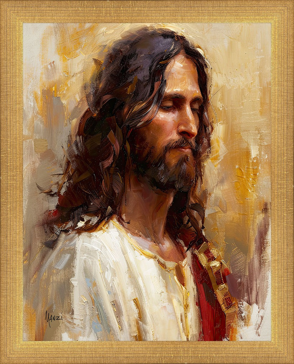 Sacred Portrait in Gold