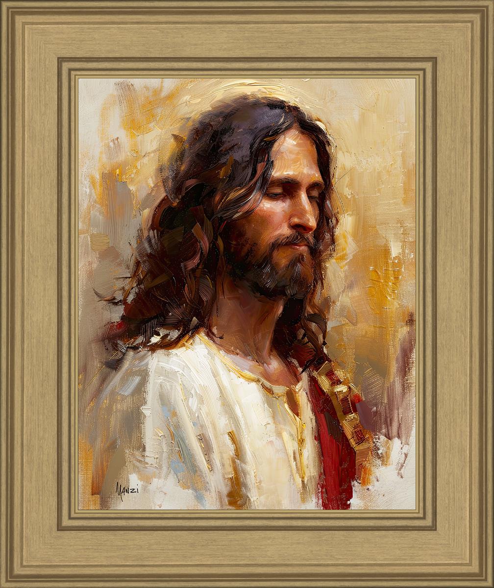 Sacred Portrait in Gold