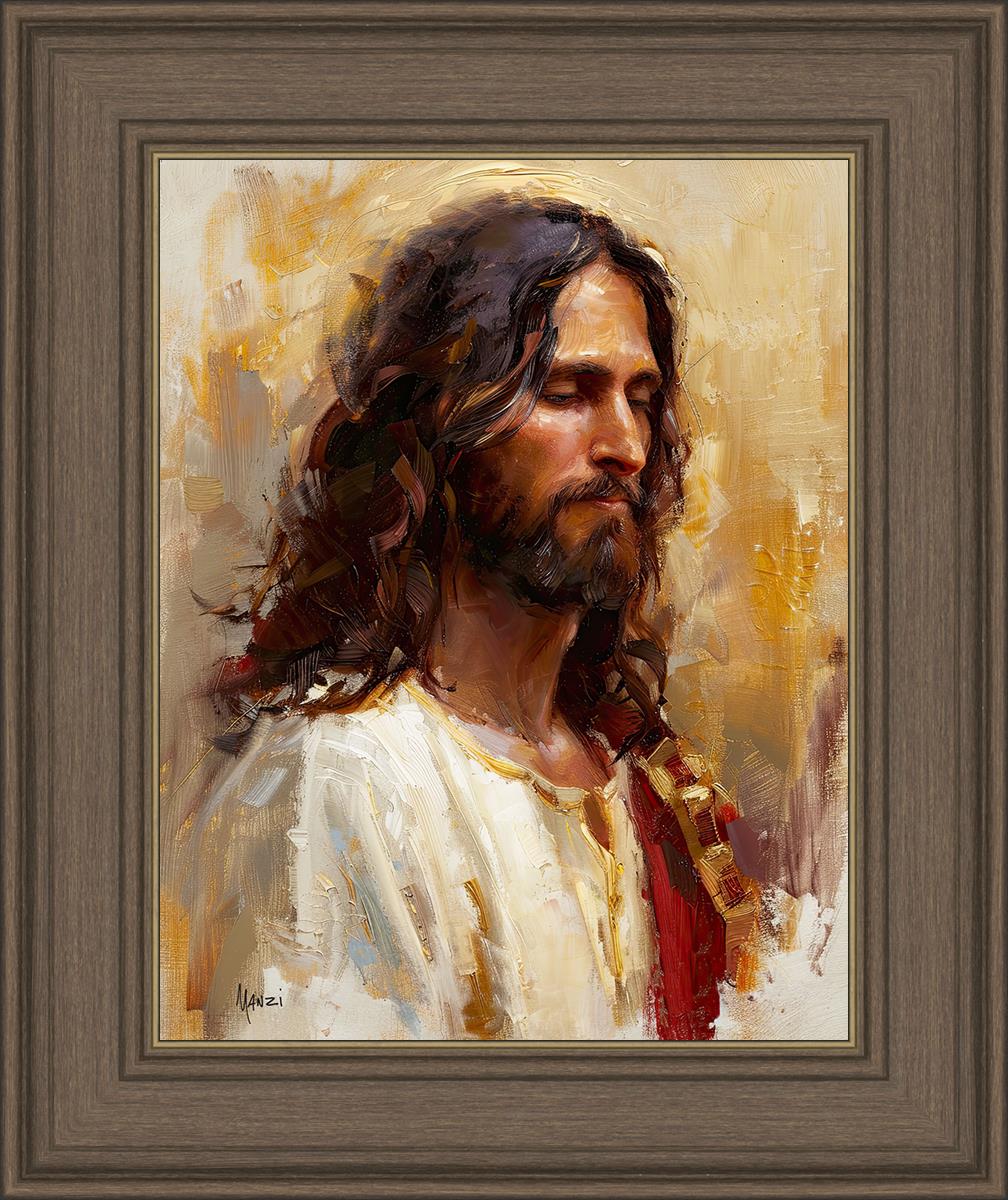Sacred Portrait in Gold