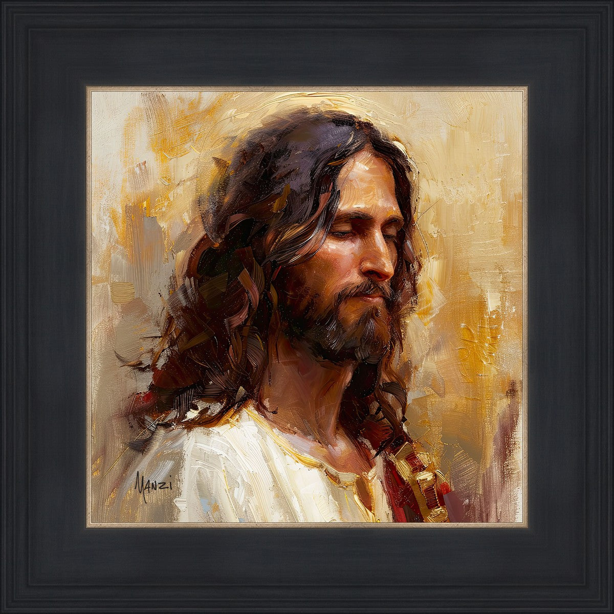 Sacred Portrait in Gold