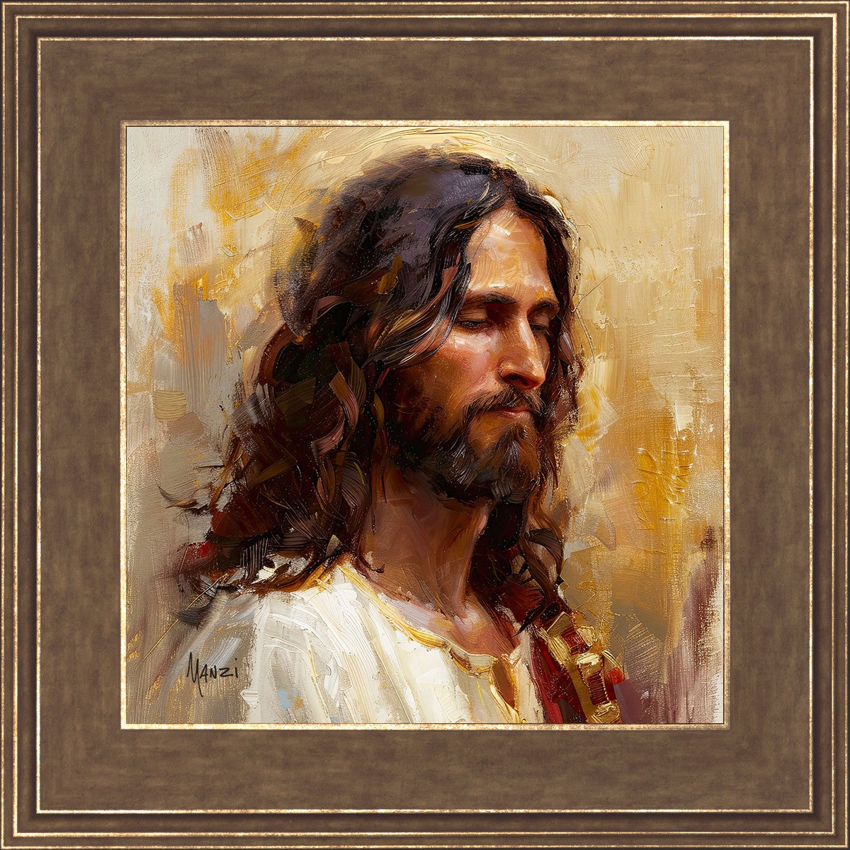 Sacred Portrait in Gold