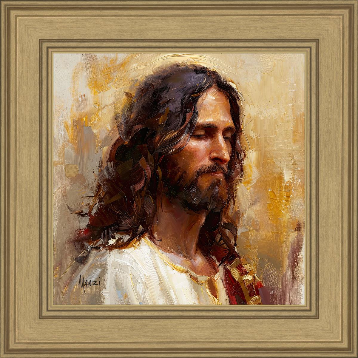 Sacred Portrait in Gold