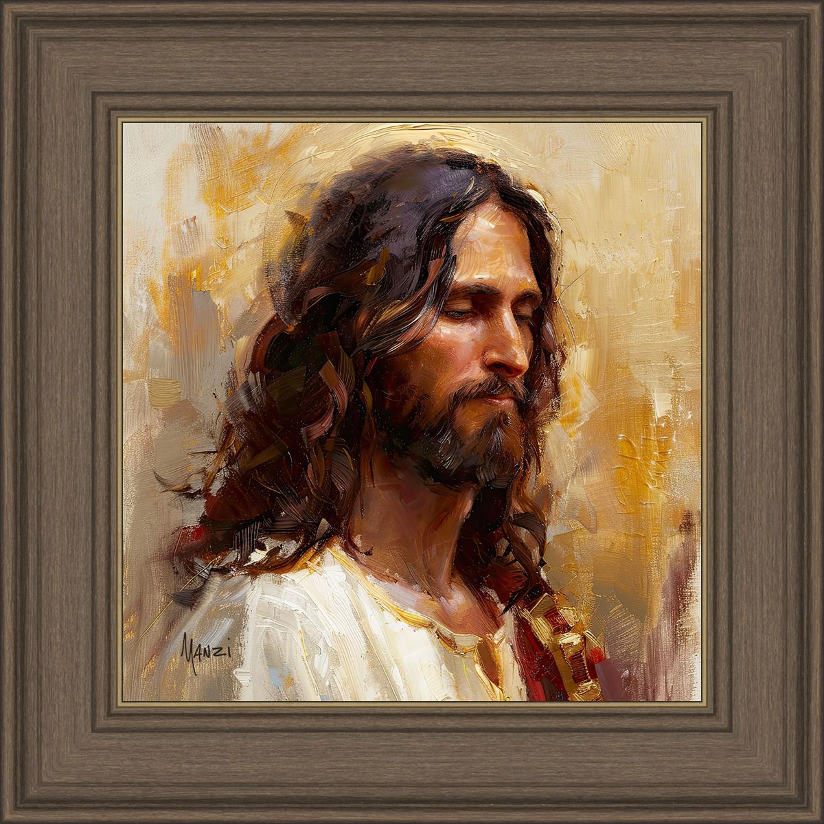 Sacred Portrait in Gold