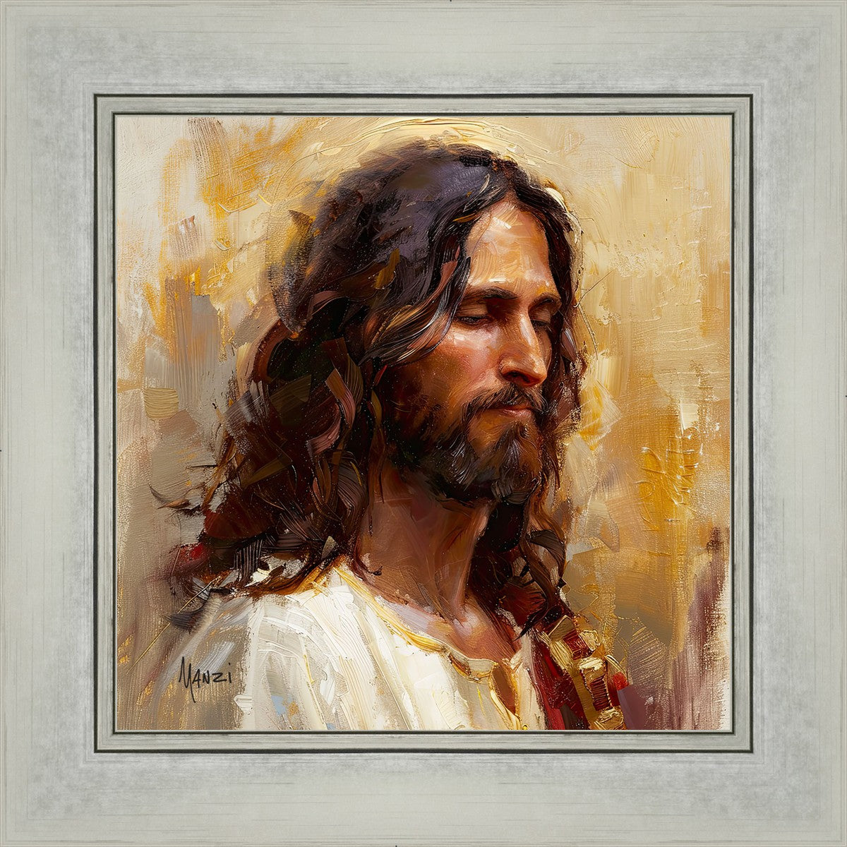 Sacred Portrait in Gold