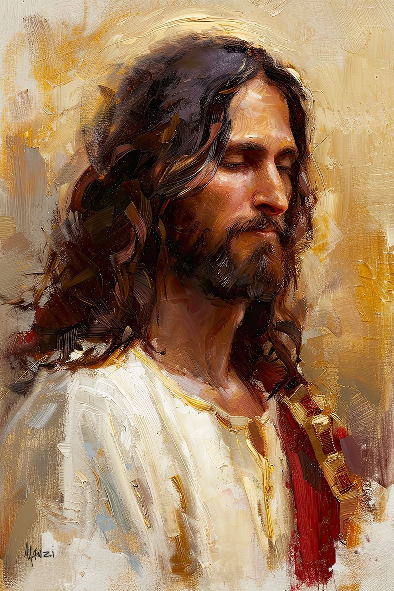 Sacred Portrait in Gold