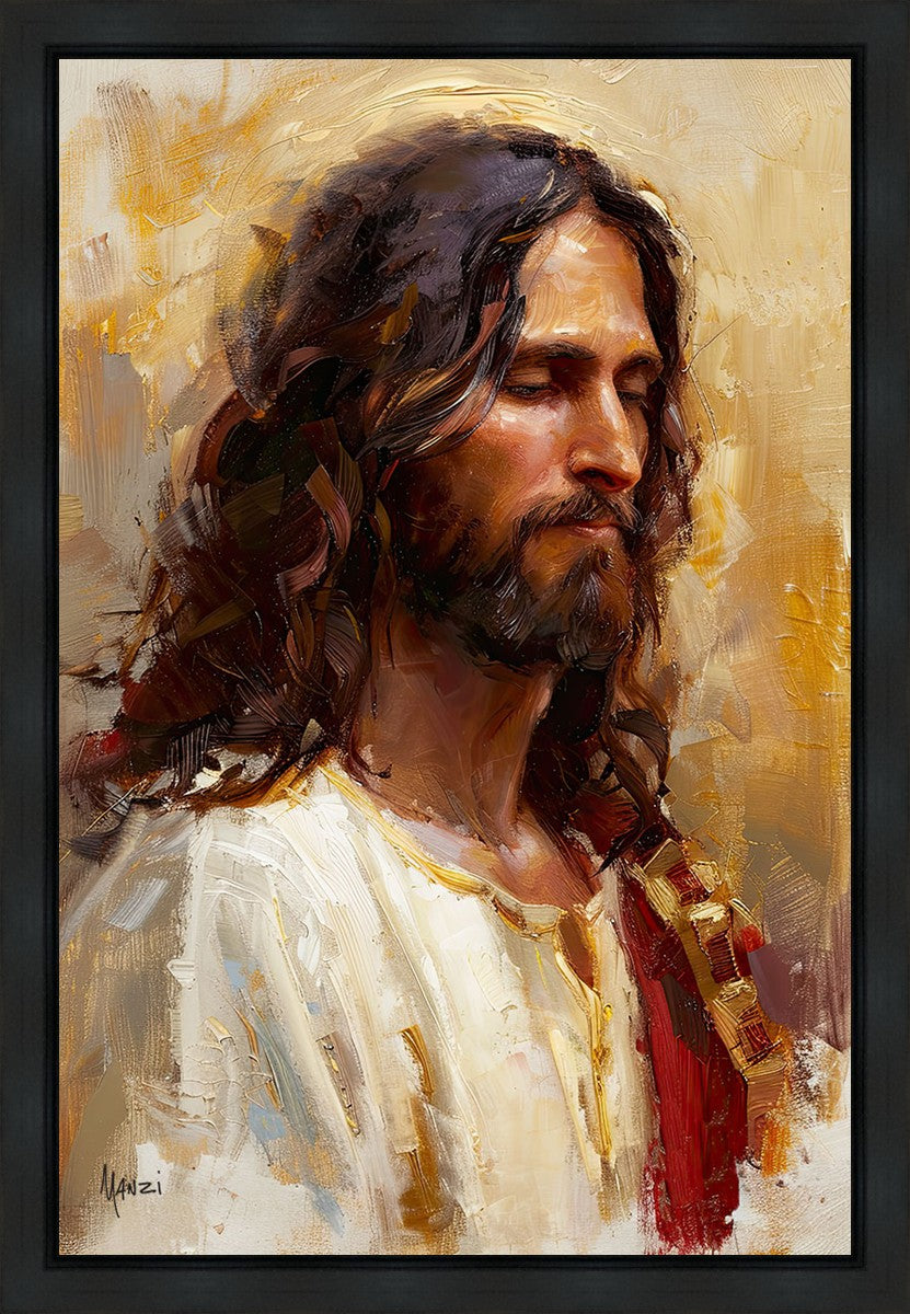 Sacred Portrait in Gold