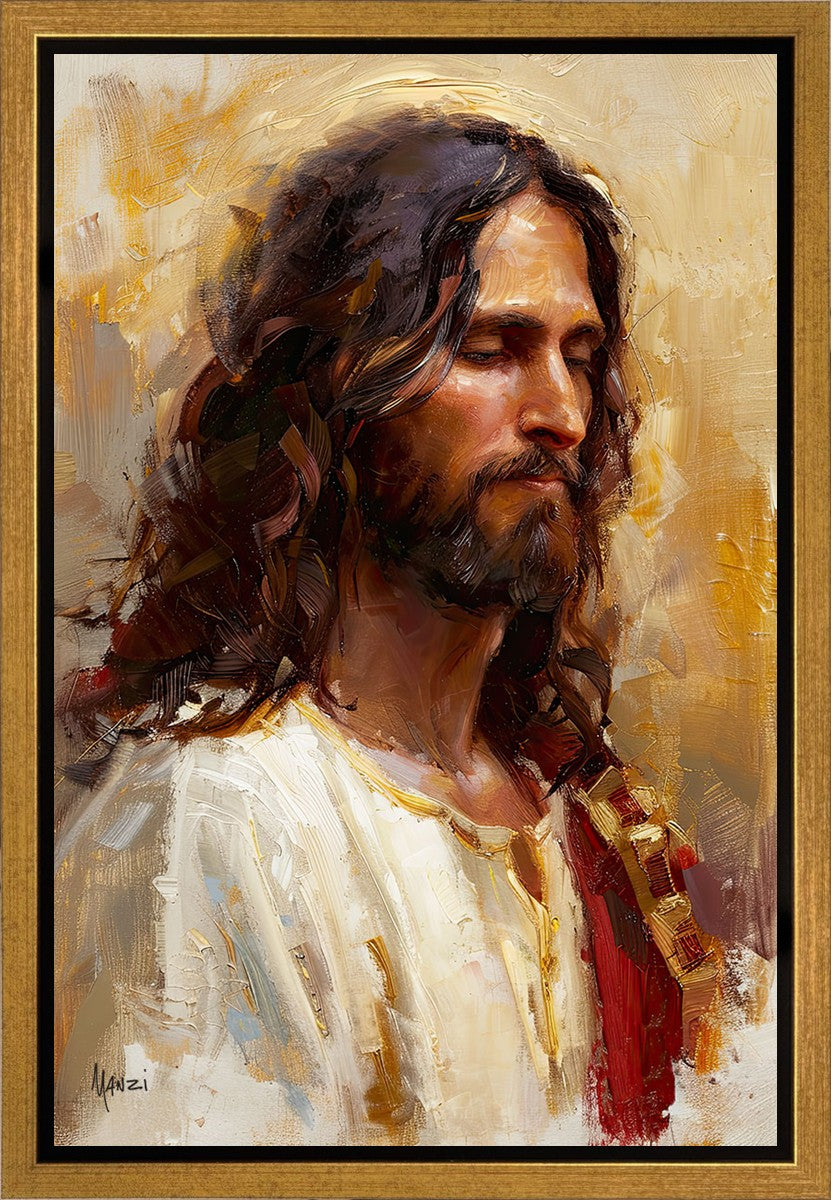 Sacred Portrait in Gold