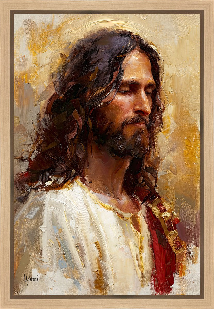 Sacred Portrait in Gold