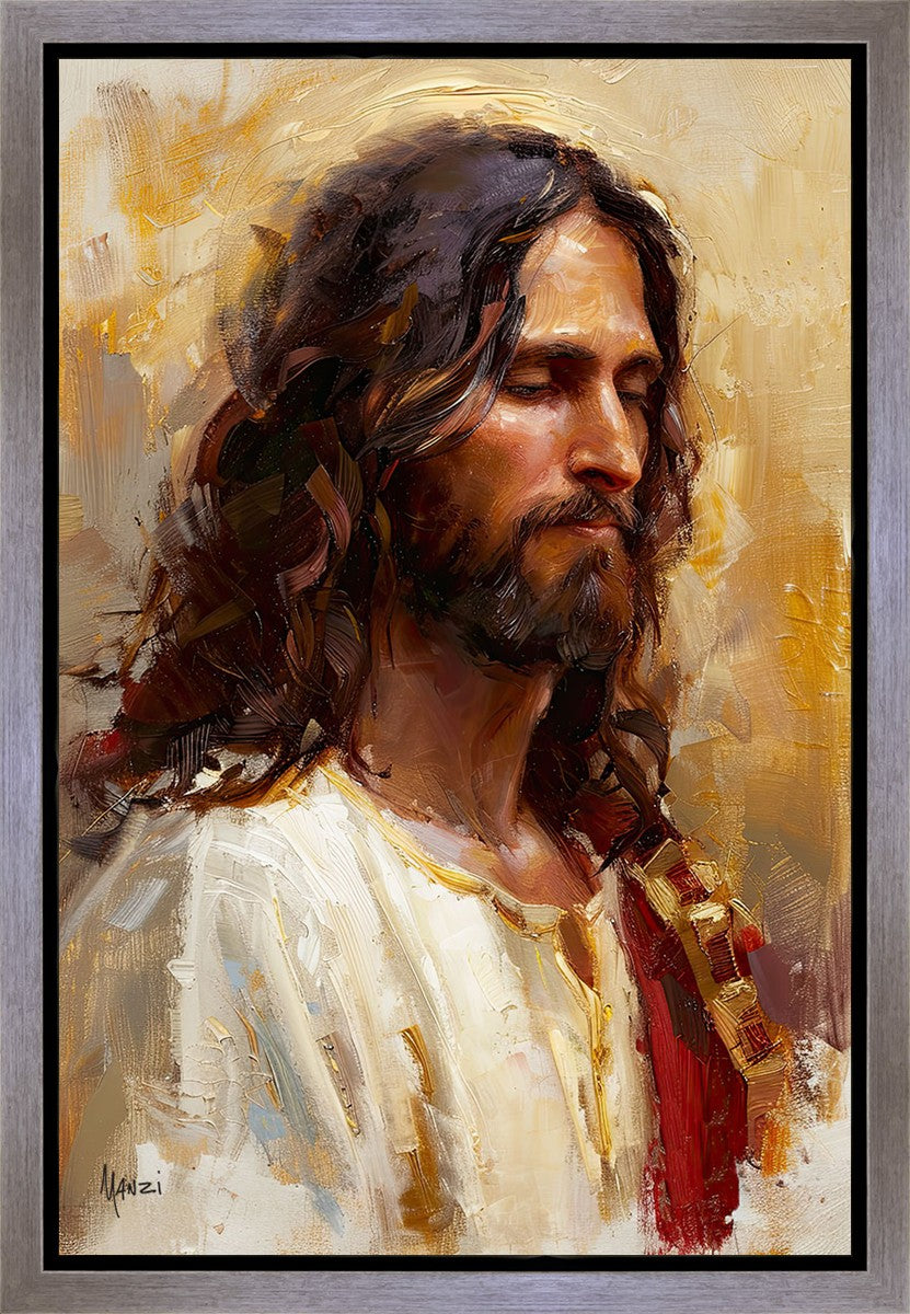 Sacred Portrait in Gold