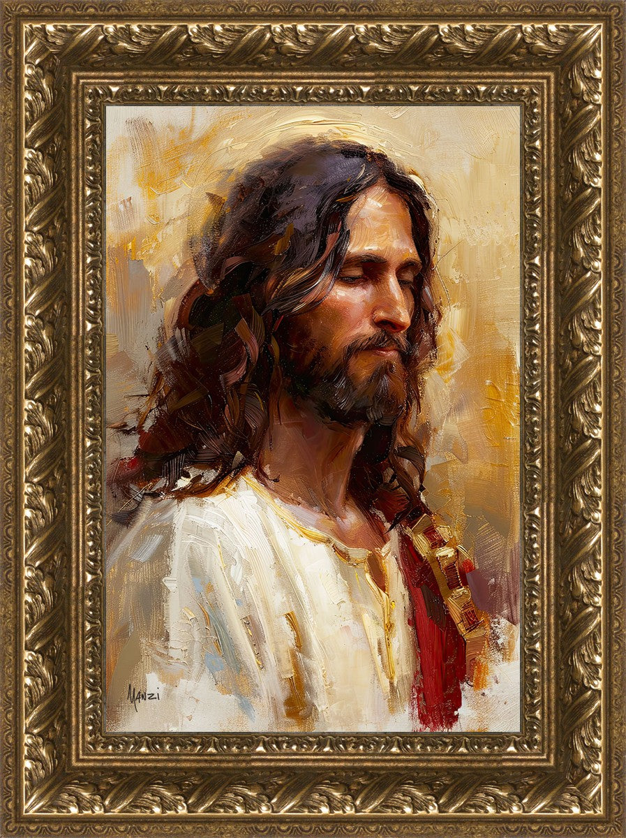 Sacred Portrait in Gold