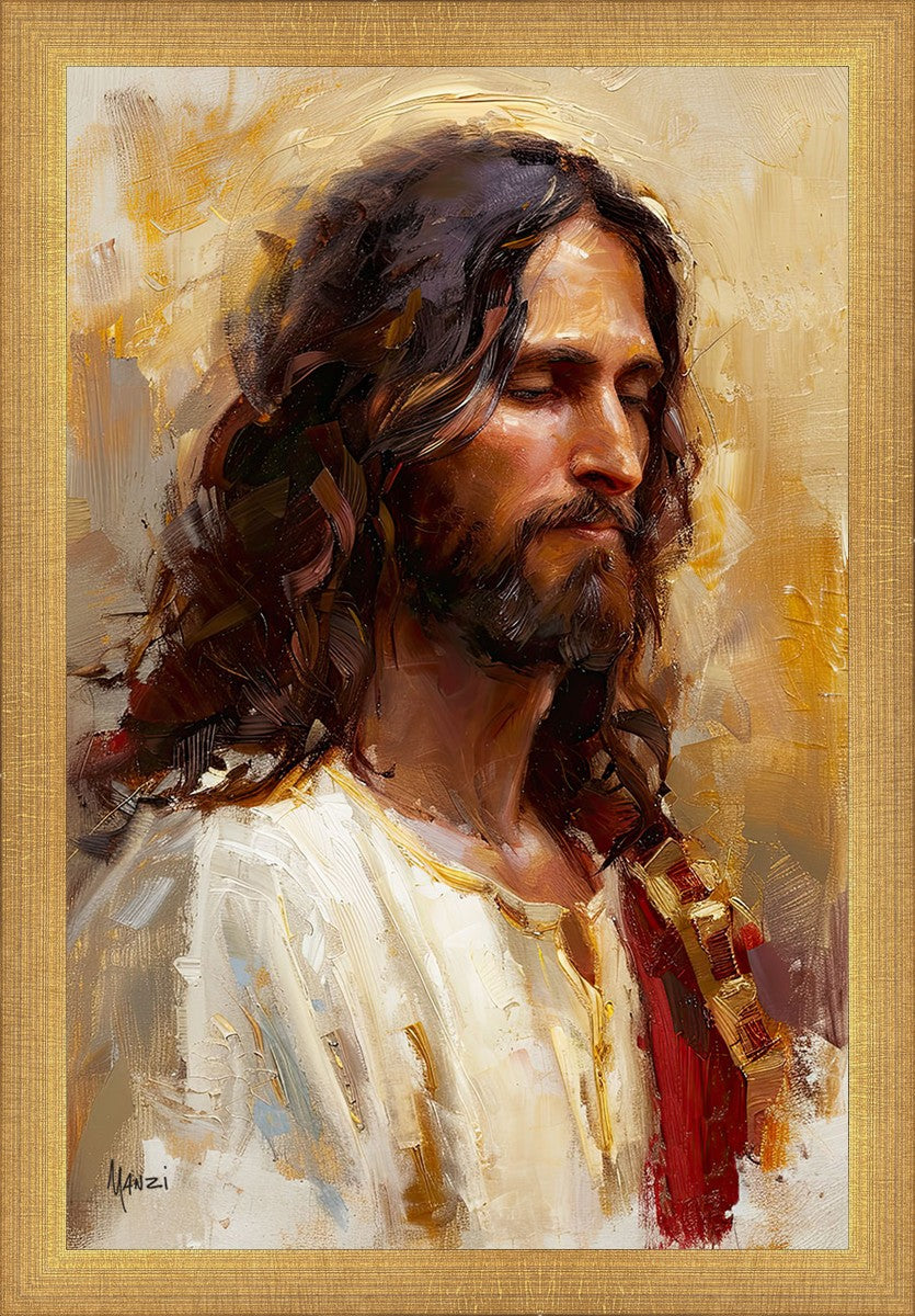 Sacred Portrait in Gold