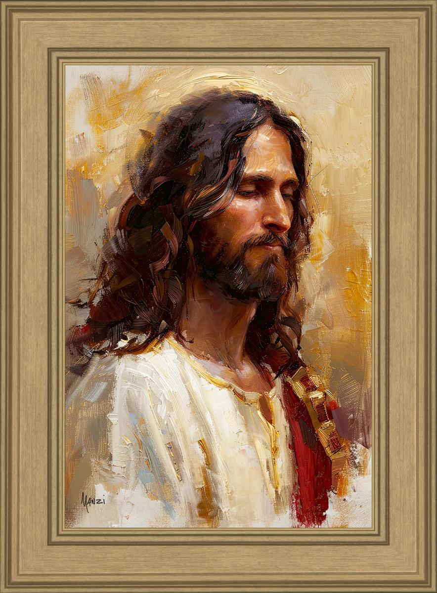 Sacred Portrait in Gold