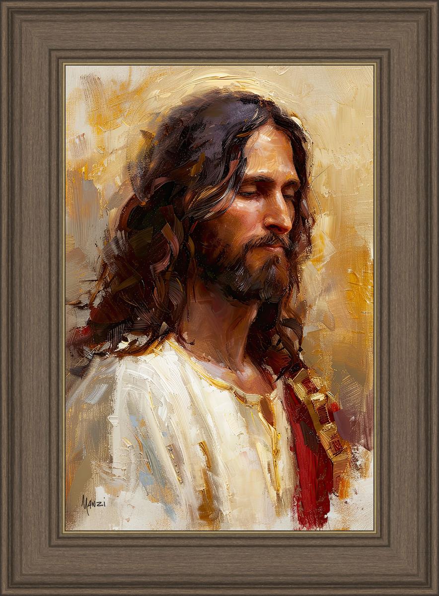 Sacred Portrait in Gold