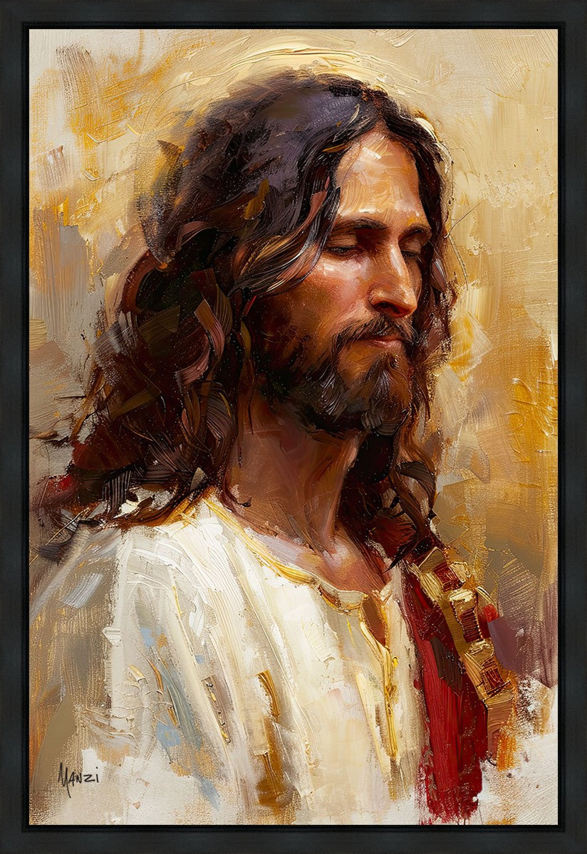 Sacred Portrait in Gold