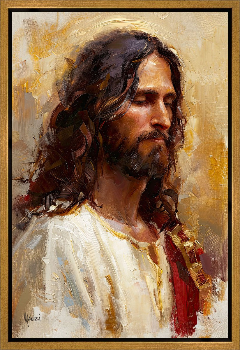 Sacred Portrait in Gold