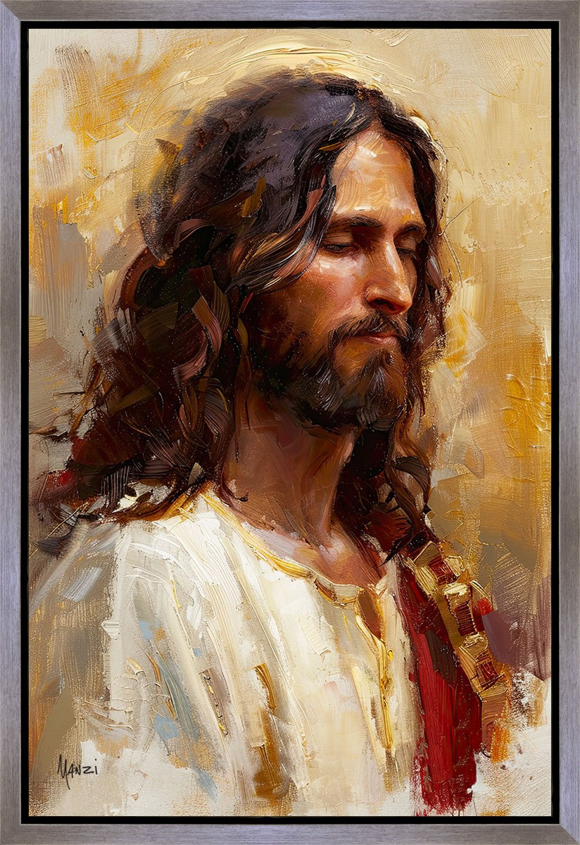 Sacred Portrait in Gold