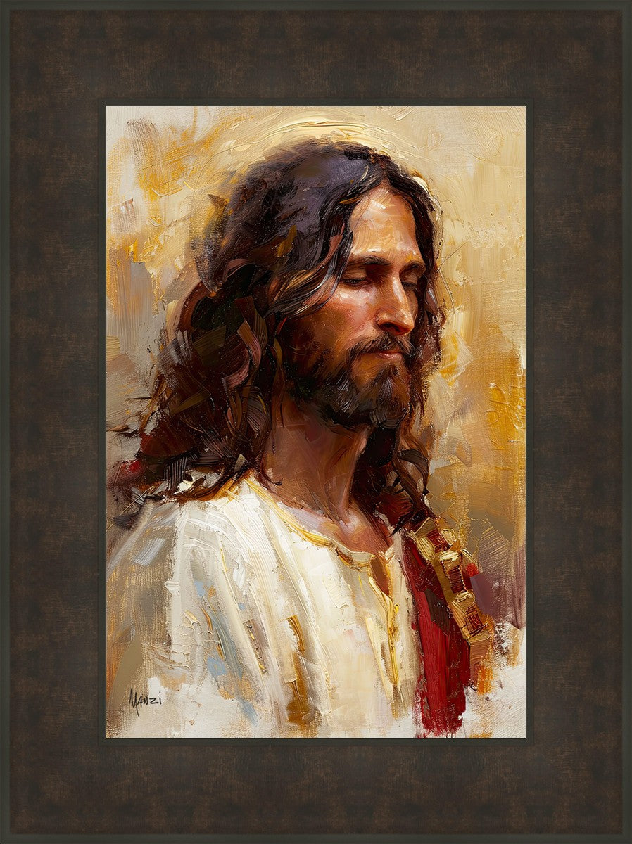 Sacred Portrait in Gold