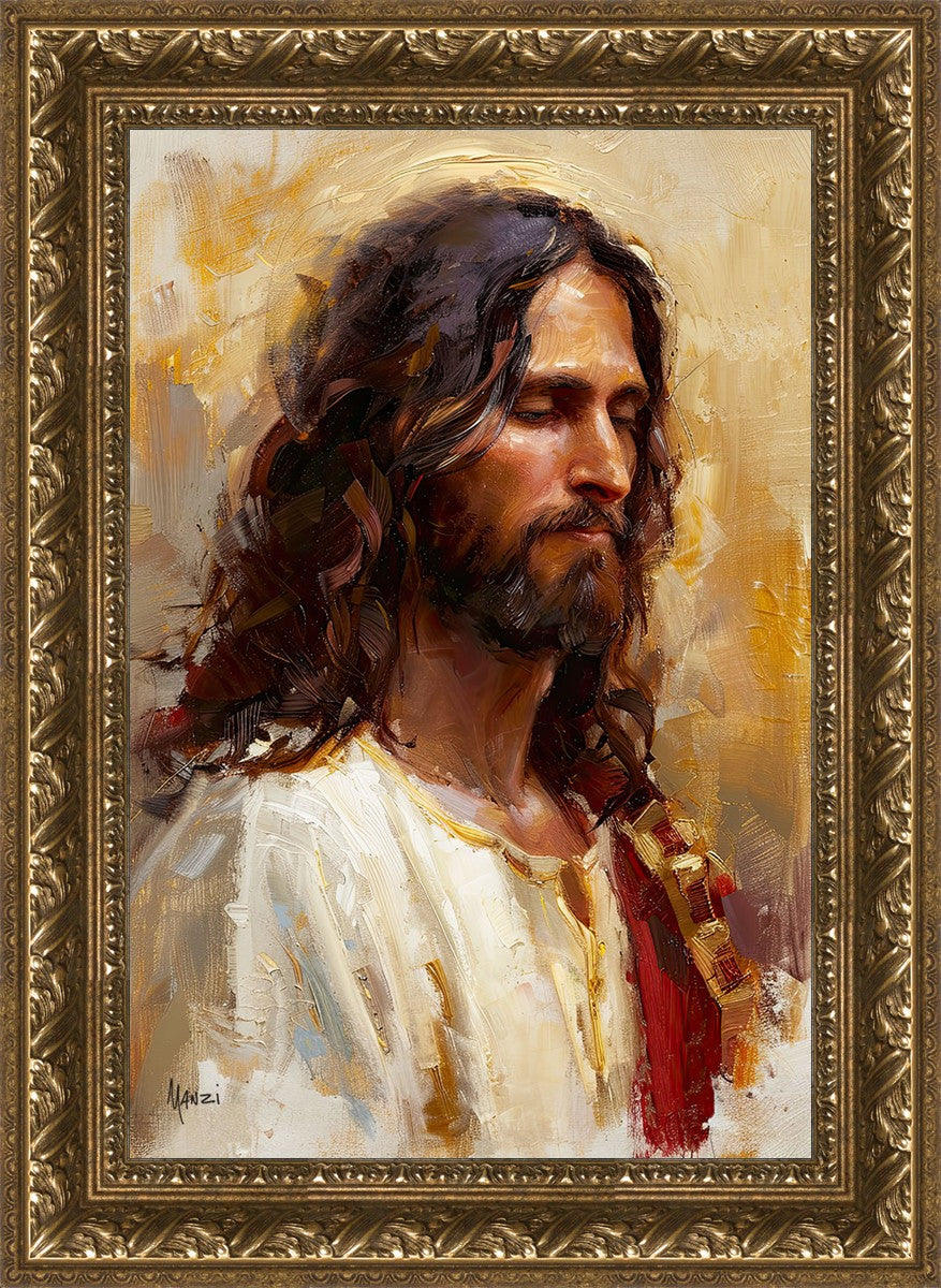 Sacred Portrait in Gold