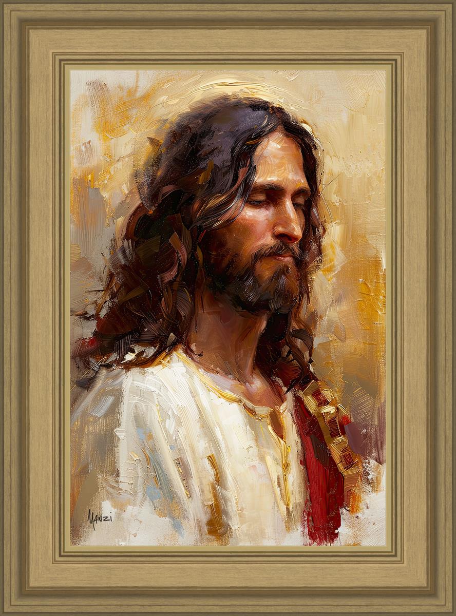 Sacred Portrait in Gold