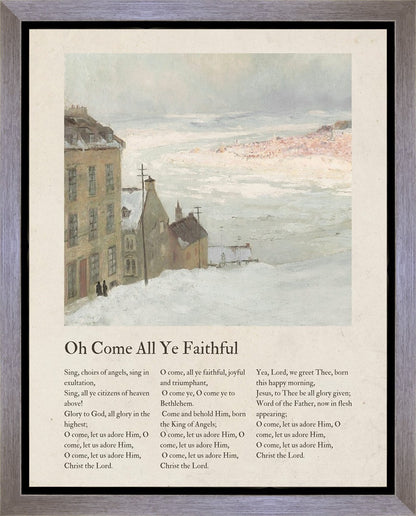 Oh Come All Ye Faithful Gallery Wrap