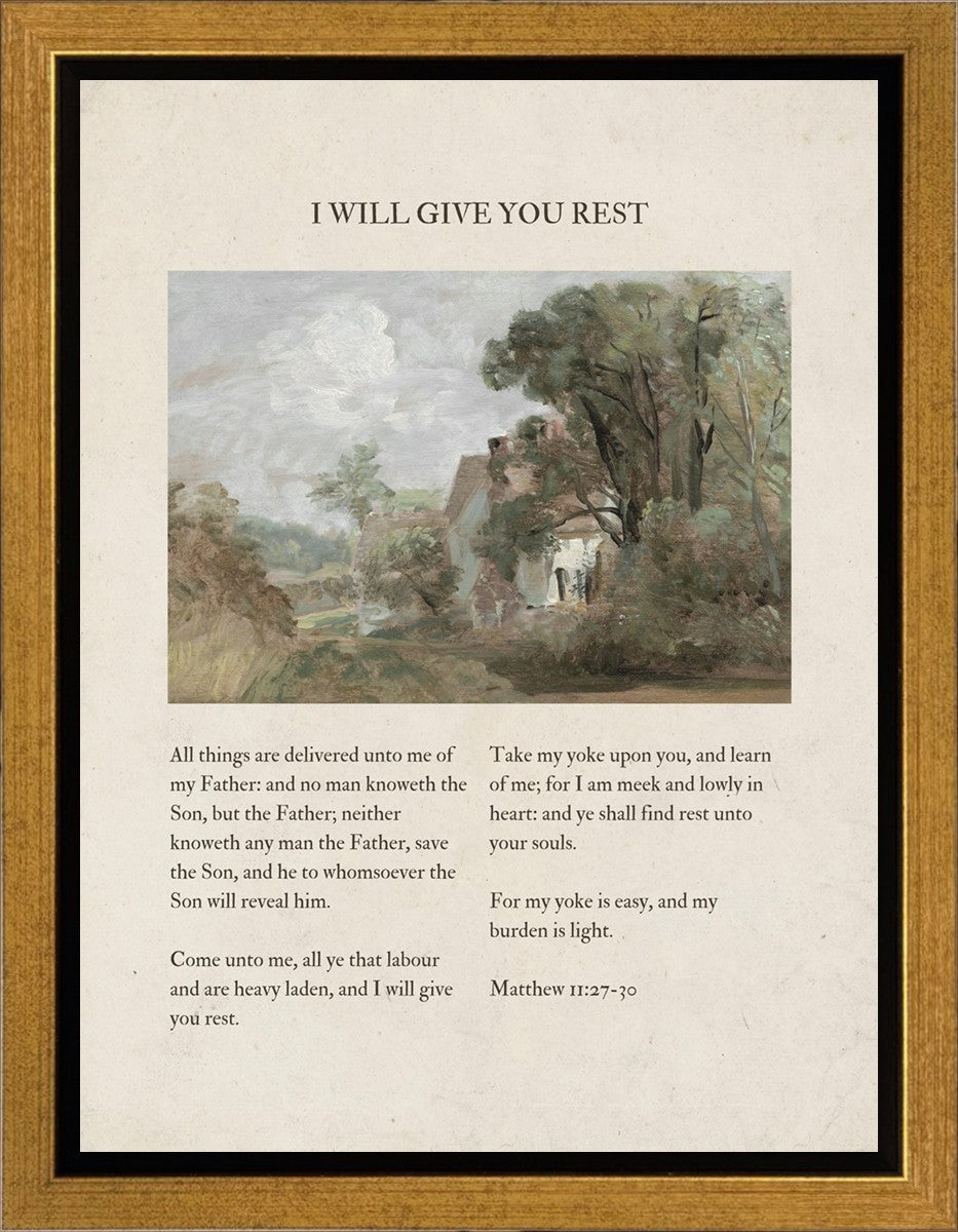 I Will Give You Rest