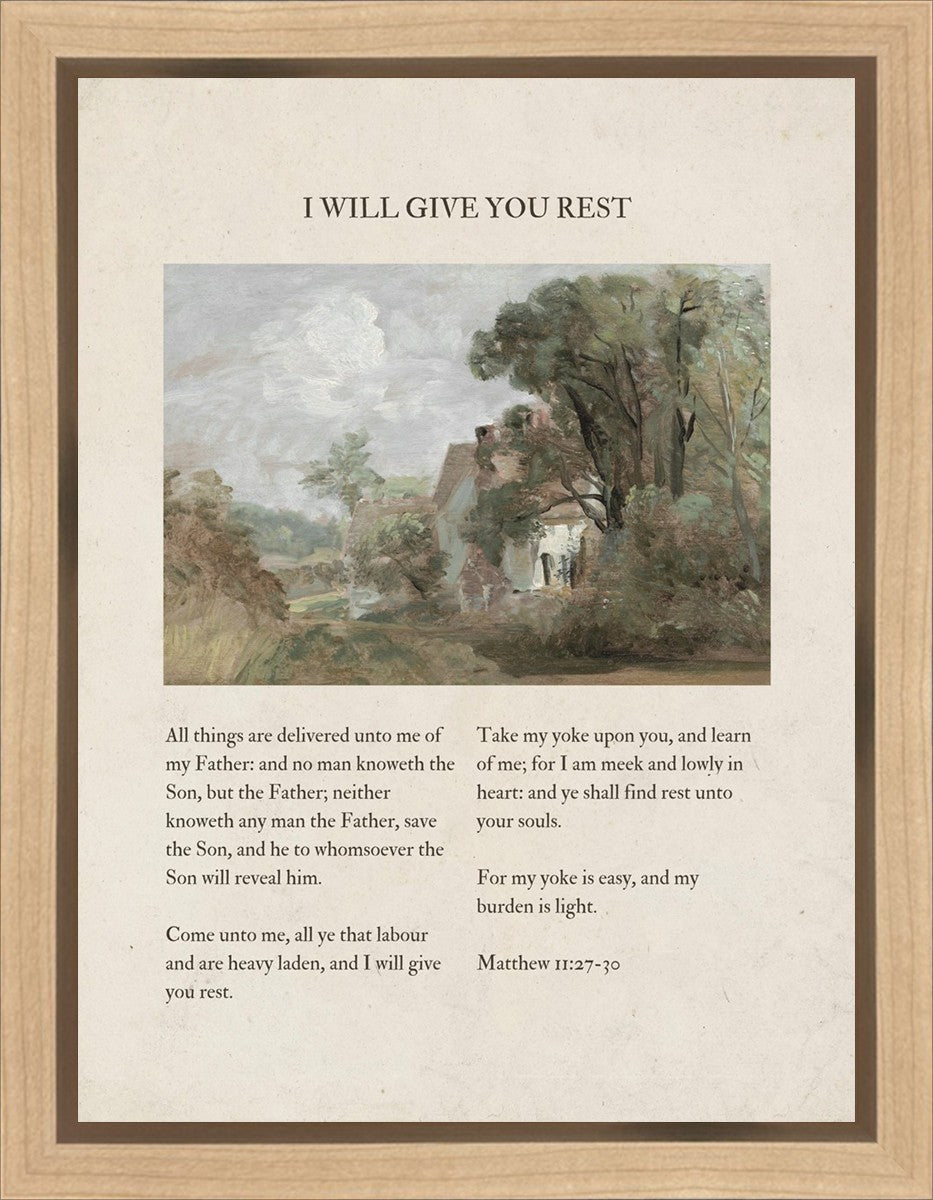 I Will Give You Rest