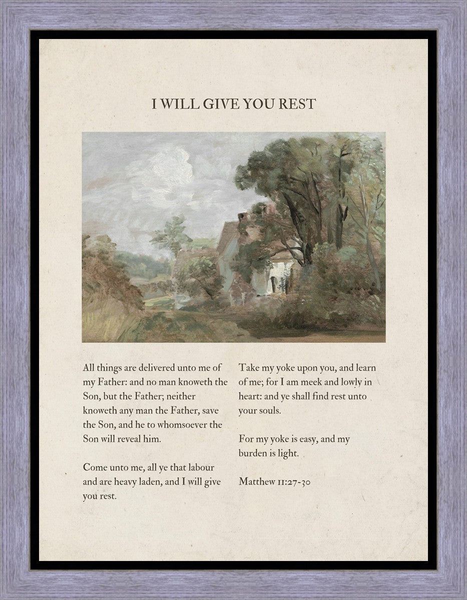 I Will Give You Rest