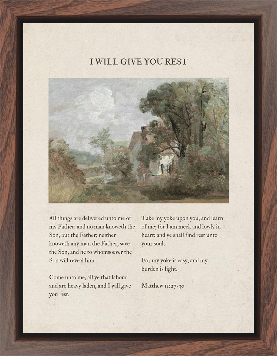 I Will Give You Rest