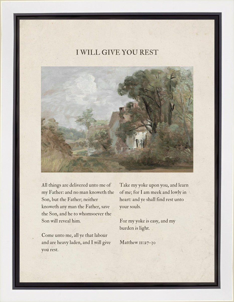 I Will Give You Rest