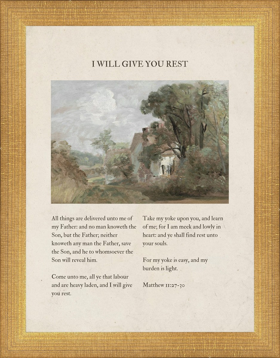 I Will Give You Rest