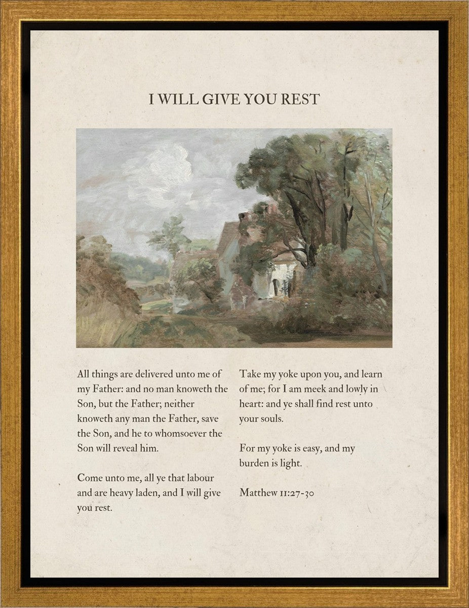 I Will Give You Rest